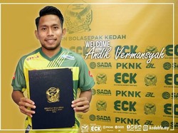 Resmi! Andik Vermansah Gabung Kedah FA