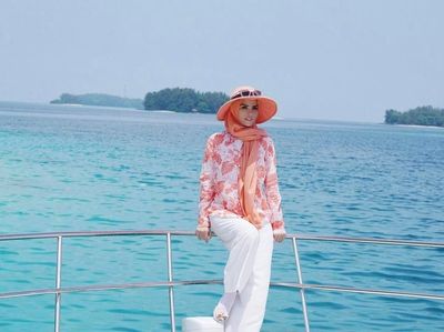 Foto: Intip Liburannya Angel Lelga yang Lagi Berbahagia