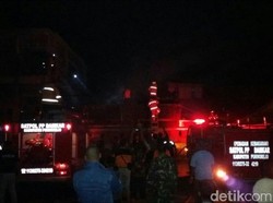 2 Ruko di Pasar Purworejo Terbakar