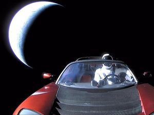 Meme Kocak Starman Naik Tesla Roadster ke Mars Meme Kocak Starman Naik Tesla Roadster ke Mars