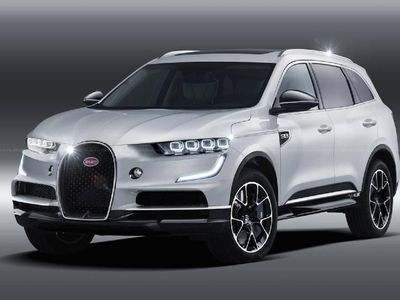 Saat Bugatti Berbaju SUV