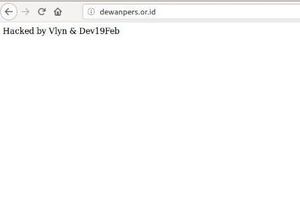 Situs Dewan Pers Diretas di Hari Pers Nasional