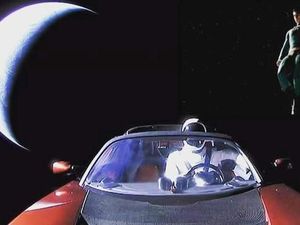 Berkelana ke Mars, Starman dan Tesla Terus Jadi Meme Kocak