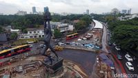 Foto: Penampakan Terkini Proyek MRT Jakarta