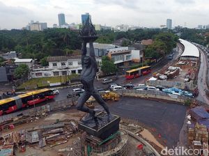 Foto: Penampakan Terkini Proyek MRT Jakarta