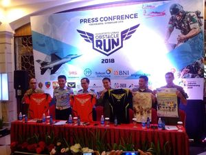 Adisutjipto Urban Obstacle Run: Lomba Lari Halang Rintang ala TNI di Bandara