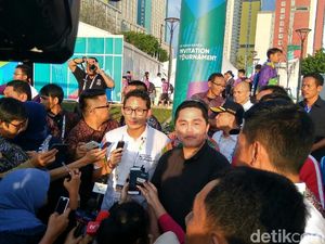 Dampingi JK Pantau Wisma Atlet, Sandi Usul Penambahan Pohon