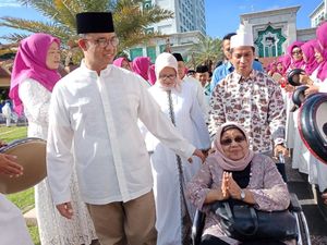 Hadiri Tablig Akbar, Anies Cerita Sosok Wartawan Hj Rasuna Said