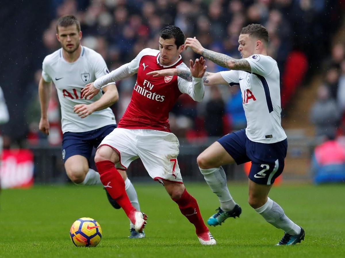 Tottenham Hotspur saat melawan Arsenal di lanjutan Liga Inggris. (Foto: Andrew Couldridge/Action Images via Reuters)