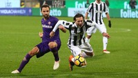 Fiorentina kerap menyulitkan Juventus, terutama ketika tampil di kandang sendiri. Musim lalu mereka mengalahkan Juve 2-1 di Artemio Franchi. Foto: Alessandro Bianchi/Reuters