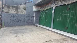 Foto: Lokasi Ustaz Basit Dikeroyok Remaja di Kemanggisan