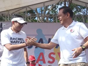 Sandiaga Uno Turun Langsung Kenalkan Sudrajat-Syaikhu di Bandung