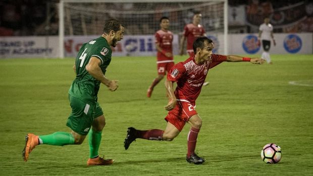 Bek Reinaldo Lobo tidak bisa menjalankan instruksi pelatih untuk menjaga Marko Simic.