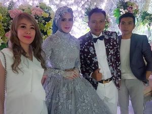 Bertema Negeri Dongeng, Gaun Pengantin Angel Lelga Dibuat dalam 378 Jam