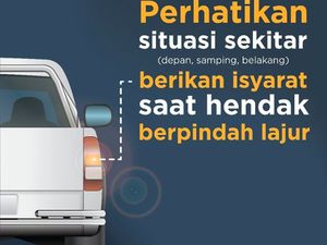 Hati-hati! Suka Pindah Lalur Tanpa Ngasih Sein Malah Bisa Dipenjara