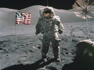 Melihat Saat Terakhir Manusia Mendarat di Bulan