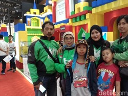 Hari Terakhir, Pameran Rumah JCC Kedatangan Driver Go-Jek
