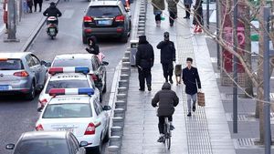 Foto: Mal di Beijing Diserang Pria Berpisau, 1 Orang Tewas