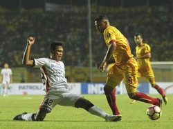 Sriwijaya vs Bali United Berakhir Tanpa Gol