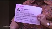 Momen SBY Tunjukkan Akun Palsu yang Adu Domba dengan Jokowi-Mega