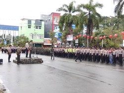Jelang Penetapan Peserta Pilkada, Kantor KPU Papua Dijaga Ketat