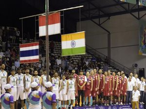 Tim Basket Indonesia Raih Emas Usai Kalahkan India