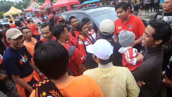 Ketua SC Piala Presiden 2018 Sapa The Jak Mania di Solo