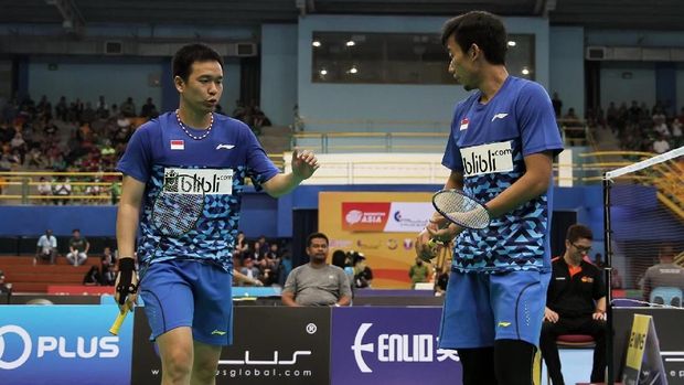 Jam terbang tinggi yang dimiliki Hendra Setiawan membuatnya bisa tampil tenang di momen menentukan.