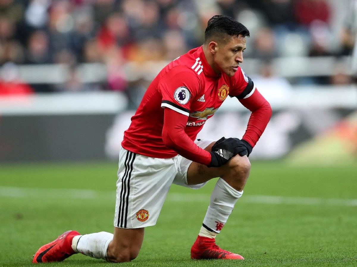 Penyerang Manchester United, Alexis Sanchez. (Foto: Scott Heppell/Reuters)