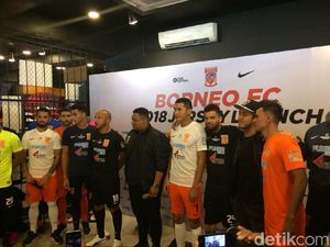 Borneo FC Disponsori Apparel Asal Amerika Serikat