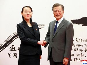 Pertama Kali Injakkan Kaki di Korsel, Ini Kata Adik Kim Jong-Un Pertama Kali Injakkan Kaki di Korsel, Ini Kata Adik Kim Jong-Un