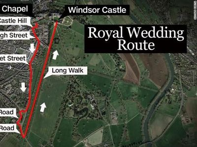 Foto: Ini Rute Pangeran Harry dan Meghan Bakal Diarak Usai Menikah