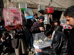 Cara Orang Afghanistan Melepas Penat