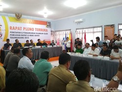 Satu Bacalon Tak Lolos dalam Penetapan Pilbup Tulungagung