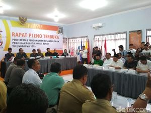 Satu Bacalon Tak Lolos dalam Penetapan Pilbup Tulungagung Satu Bacalon Tak Lolos dalam Penetapan Pilbup Tulungagung