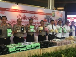 Polri Tembak Mati WN Malaysia Bandar 240 Kg Sabu di Mesin Cuci