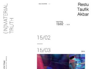 Orbital Dago Persembahkan Pameran Tunggal Restu Taufik Akbar