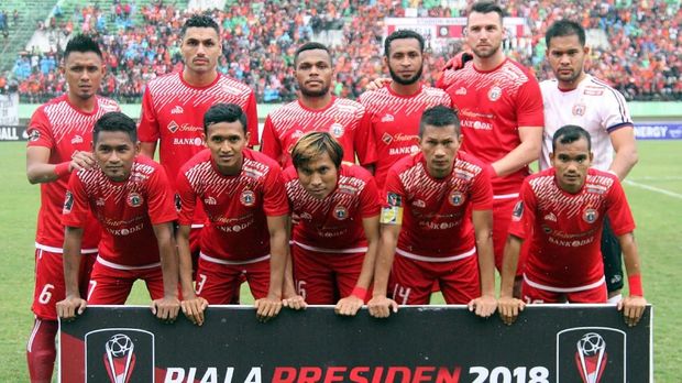 Persija Jakarta menjadi salah satu finalis Piala Presiden 2018.