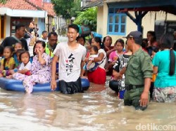 Banjir Rendam 3 Kecamatan di Brebes, 2 Warga Tewas