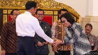 Momen Jokowi Beri Selamat Kepada Menteri Terbaik Dunia
