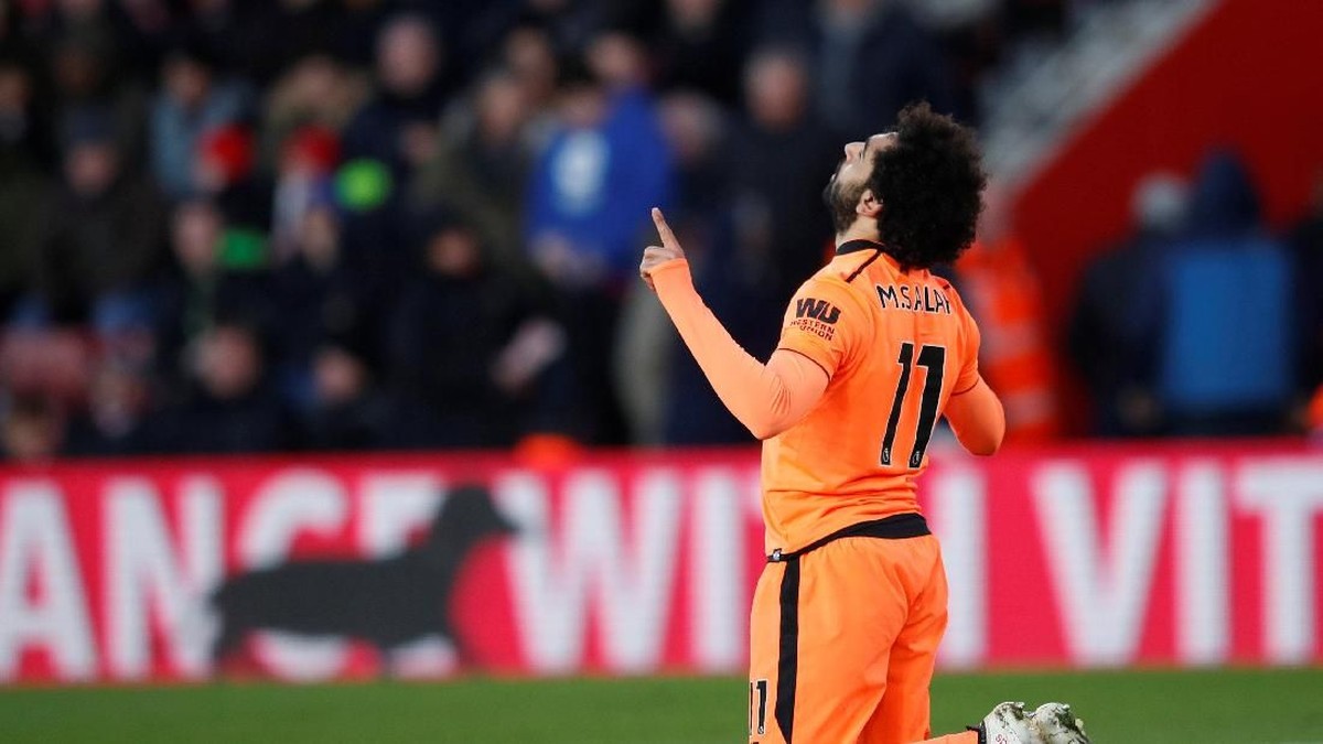 Mohamed Salah sudah bikin 22 gol di Premier League musim ini (Eddie Keogh/Reuters)