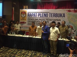 KPU Tetapkan 2 Pasang Peserta Pilgub Sumut, JR Saragih Tak Lolos