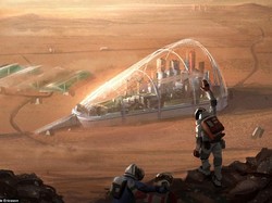 Elon Musk: Kehidupan di Mars Akan Dimulai di Kubah Kaca