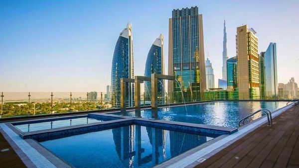 Foto: Mewahnya Hotel Tertinggi Sedunia di Dubai