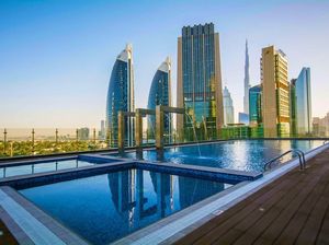 Foto: Mewahnya Hotel Tertinggi Sedunia di Dubai