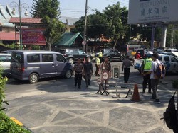 Polisi Jaga Ketat Lokasi Penetapan Calon Gubernur Sumut