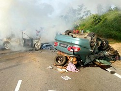 Wanita Malaysia Tewas Mengenaskan Usai Nekat Lawan Arus Lalu Lintas