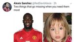 Foto: Olok-olok Netizen untuk Alexis Sanchez dan Chris Smalling