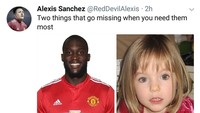 Dan bagi fans MU, tidak ada penampilan yang dirindukan ketimbang aksi Romelu Lukaku, yang sempat begitu tajam dan bisa memberi rentetan kemenangan di awal musim. (Foto: Twitter @RedDevilAlexis)