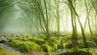 Tersihir Potret Keindahan Hutan yang Misterius